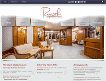 Tablet Screenshot of kurhotel-roswitha.de